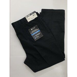 NEW W/ TAGS - HAGGAR Premium Dess Khaki Black - Straight Fit - Men's Size 40x32